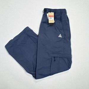 Nike ACG Smith Summit Zip-Off Cargo Pants Women's Large Thunder Blue FN1947-437